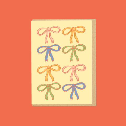 Bows Greeting Card