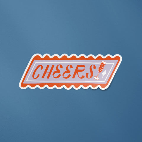 Cheers! Sticker