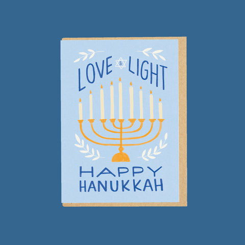Happy Hanukkah Holiday Card
