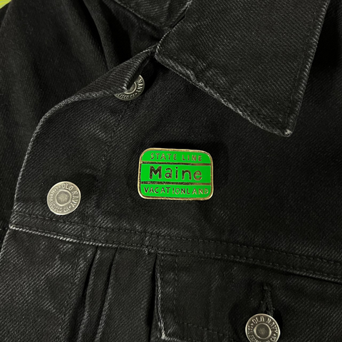 Vacationland Enamel Pin