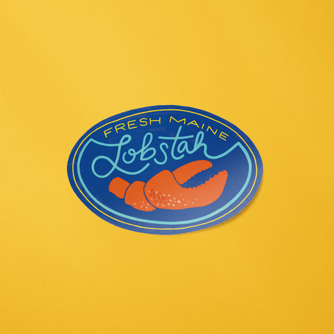 Fresh Maine Lobstah Sticker