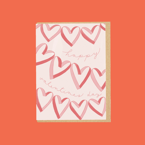 Valentine's Garland Greeting Card