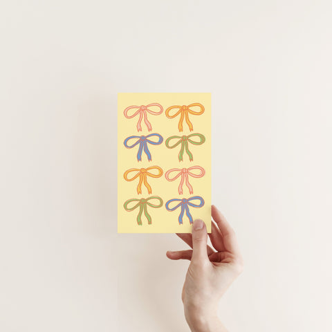 Bows Greeting Card