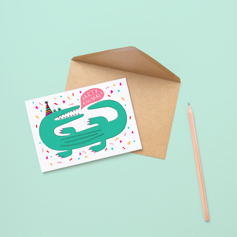 Party Animal Birthday Card