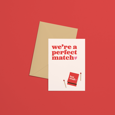 Perfect Match Greeting Card