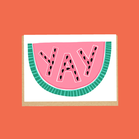 Yay Greeting Card