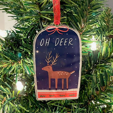 Oh Deer Ornament