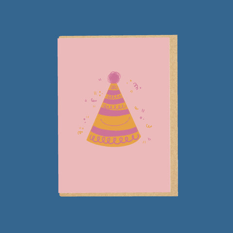 Party Hat Greeting Card