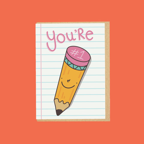 You're #1 Greeting Card