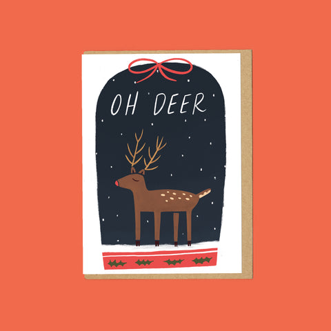 Oh Deer Holiday Card