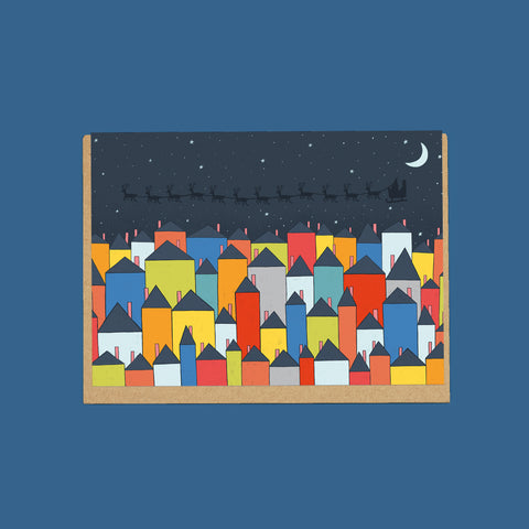 Silent Night Holiday Card