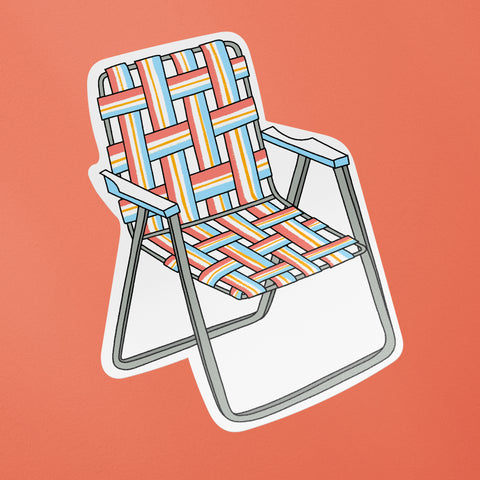 Lawn Chair Sticker