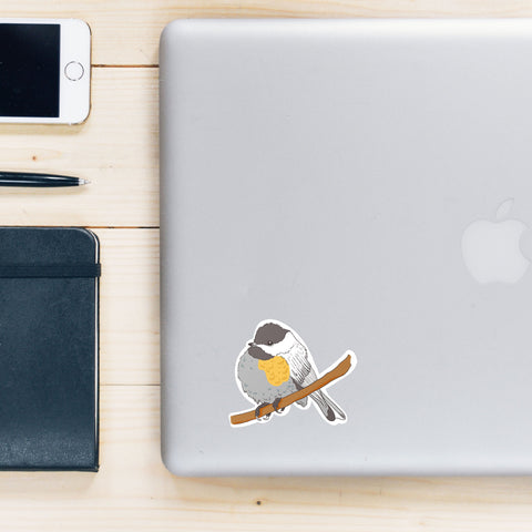 Chickadee Bird Sticker