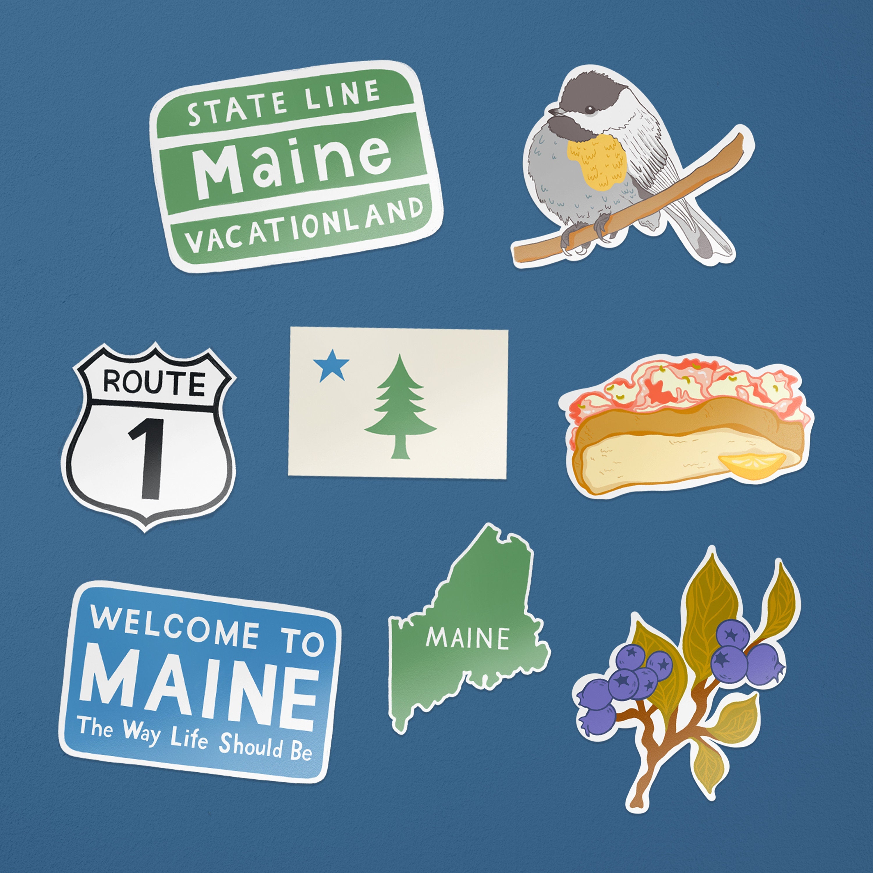 Sticker Bundle – Maine Fly Company