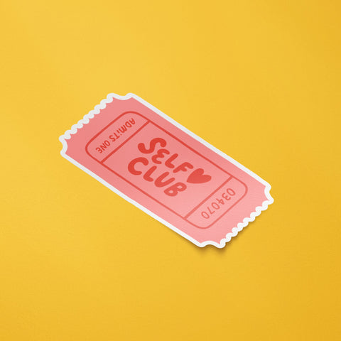 Self Love Club Sticker
