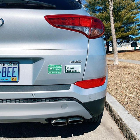 Maine Vacationland Sign Sticker