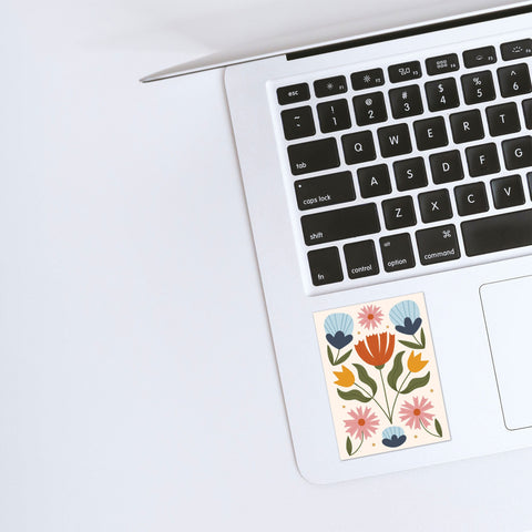 Folk Floral Sticker