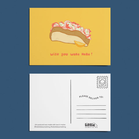 Lobster Roll Postcard