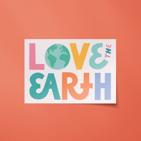 Love The Earth Sticker