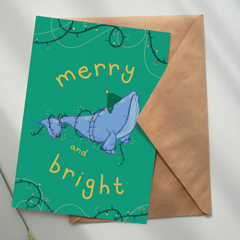 Merry and Bright Holiday Card