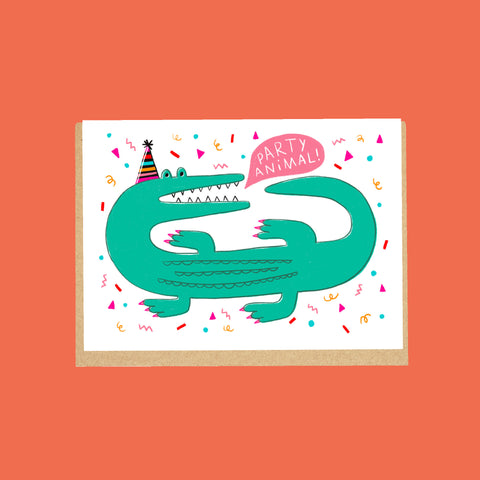 Party Animal Birthday Card