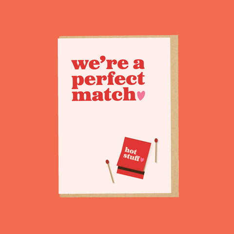 Perfect Match Greeting Card