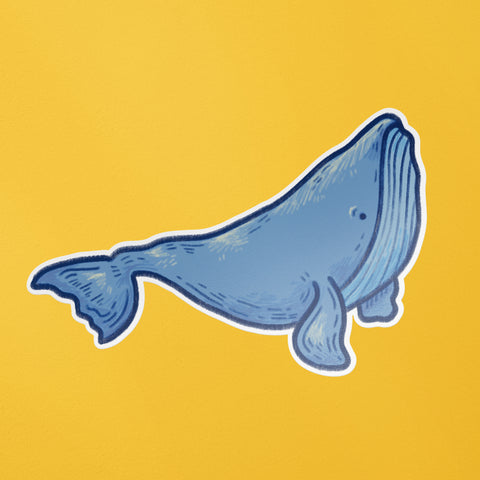 Whale Sticker