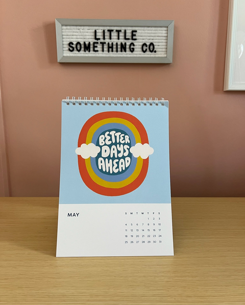 2025 Desk Calendar