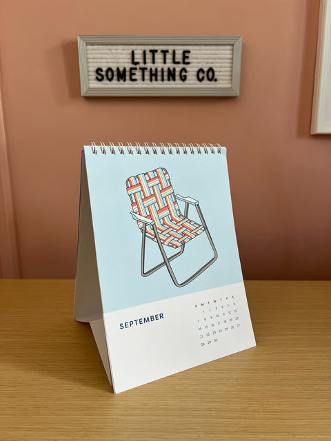 2025 Desk Calendar