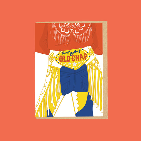 Old Chap Greeting Card