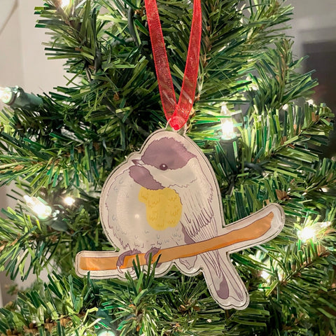 Chickadee Ornament