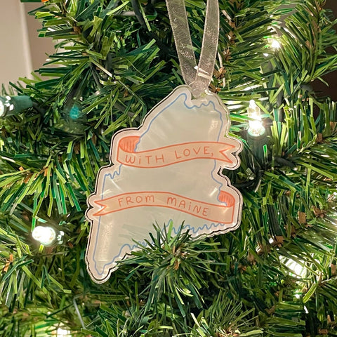 With Love, From Maine Ornament