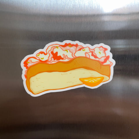 Maine Lobster Roll Magnet