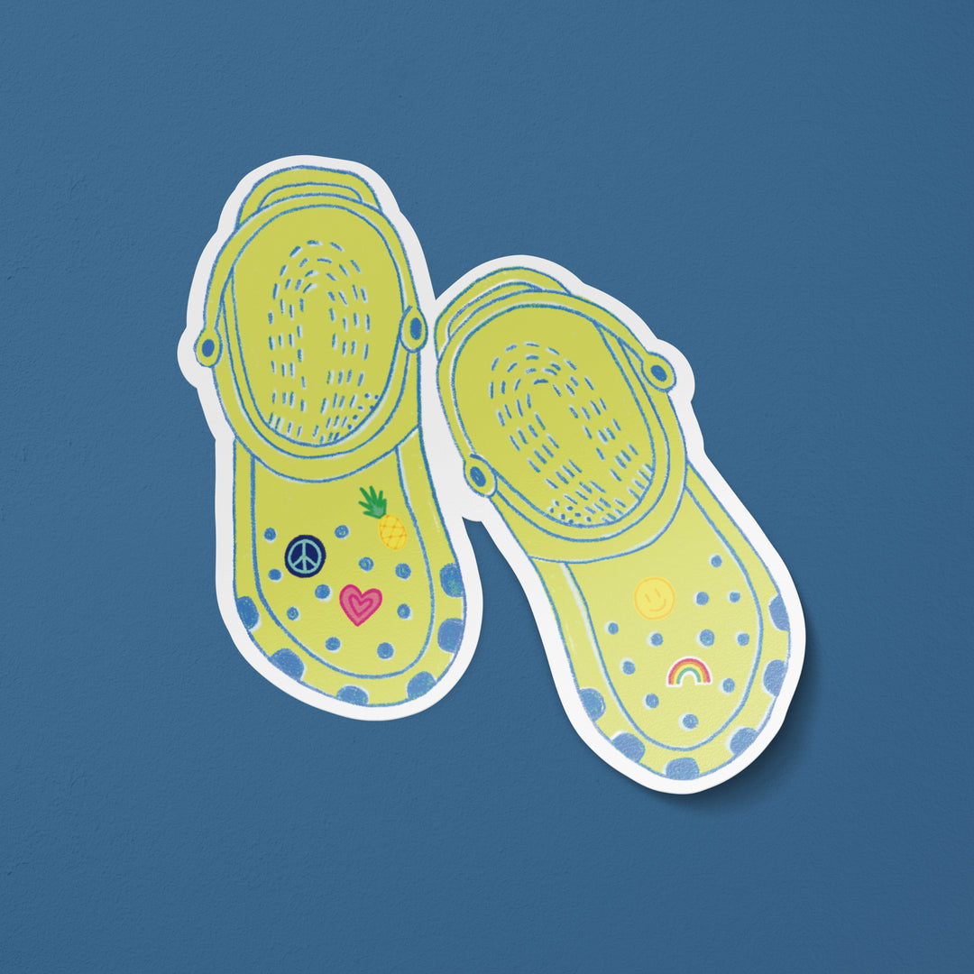 Crocs Stickers Button Crocs Sticker – littlesomethingco