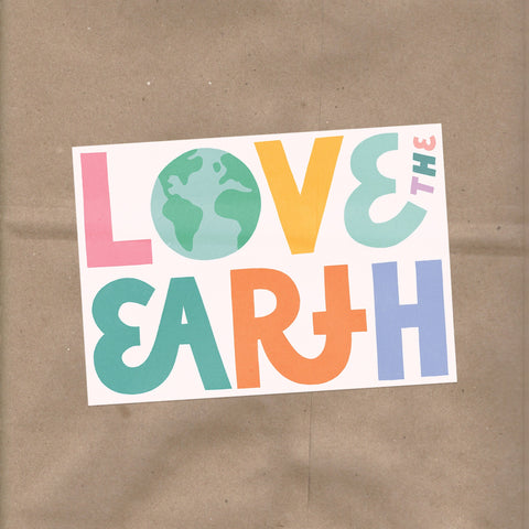 Love The Earth Sticker