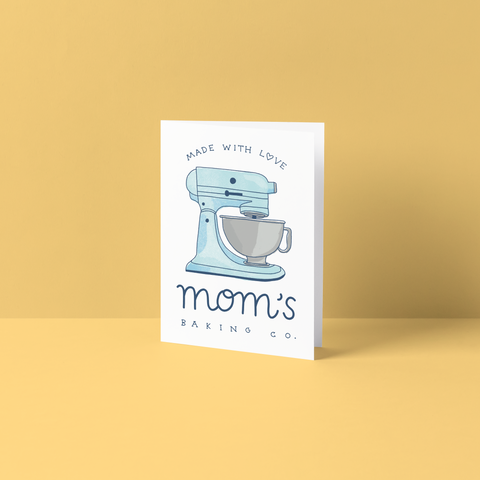 Mom's Baking Co. Mother's Day Card