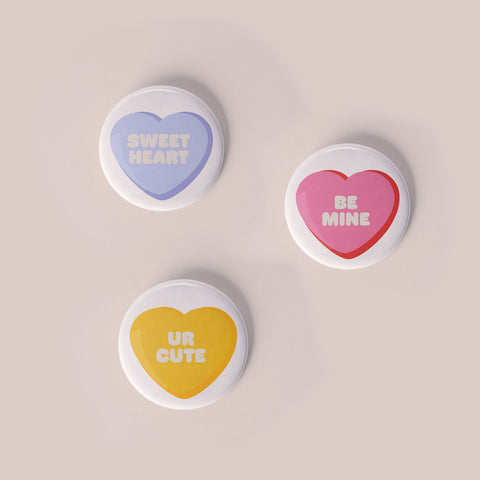 Sweetheart Buttons